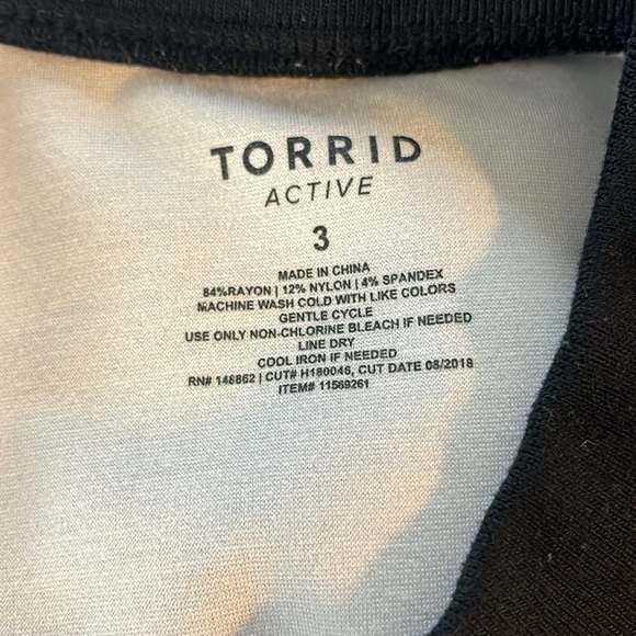 Torrid Floral Bomber Active Roses Stripe Ponte Zip Front Multicolor Jacket Sz 3 - Picture 8 of 8